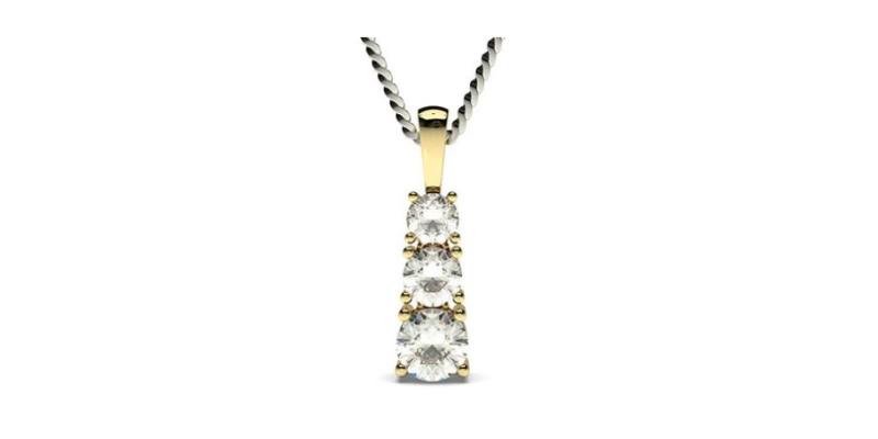 Diamond Halo Pendants